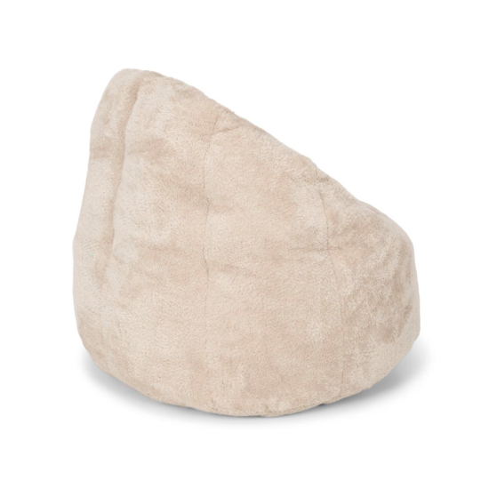 Pouf bouclette - Soft beige - Little dutch