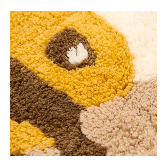 Tapis de décoration Lapin  - 110 X 110 cm - Little Dutch
