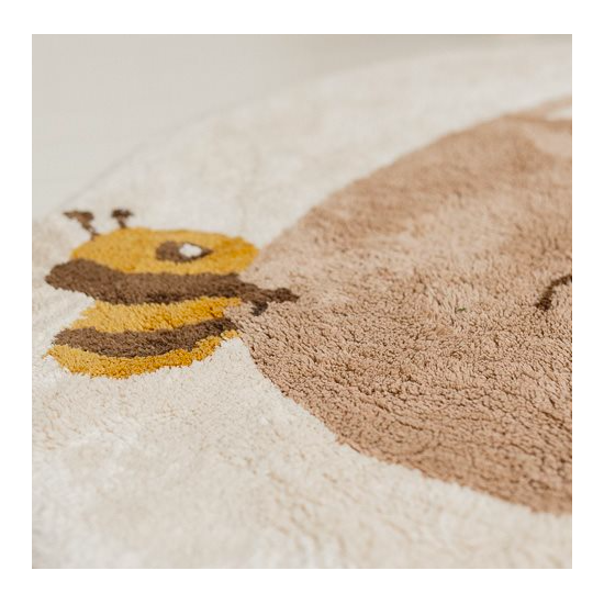 Tapis de décoration Lapin  - 110 X 110 cm - Little Dutch
