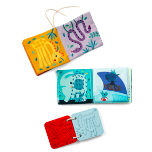 Set de naissance - 3 livres sensoriels - Jungle - Lilliputiens