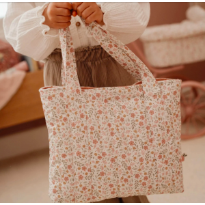 Sac à langer et accessoires pour poupée - Fleurs douces - Little Dutch