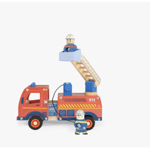 Camion de pompier - Avenue du Moulin - Moulin Roty