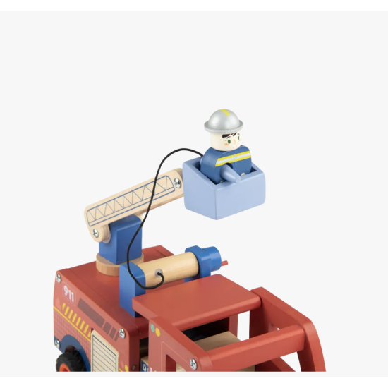 Camion de pompier - Avenue du Moulin - Moulin Roty