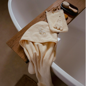 Coffret cadeau - Cape de bain et gant de toilette - Little goose - Little dutch