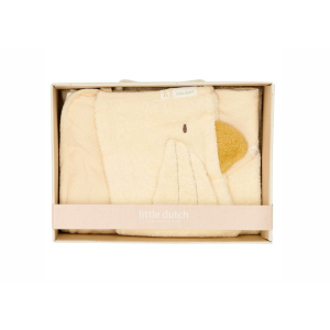 Coffret cadeau - Cape de bain et gant de toilette - Little goose - Little dutch
