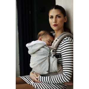 Porte-bébé Hoodiecarrier 2 - Gris athlétique - Love Radius