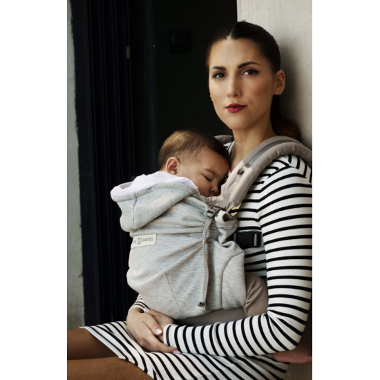 Porte-bébé Hoodiecarrier 2 - Gris athlétique - Love Radius
