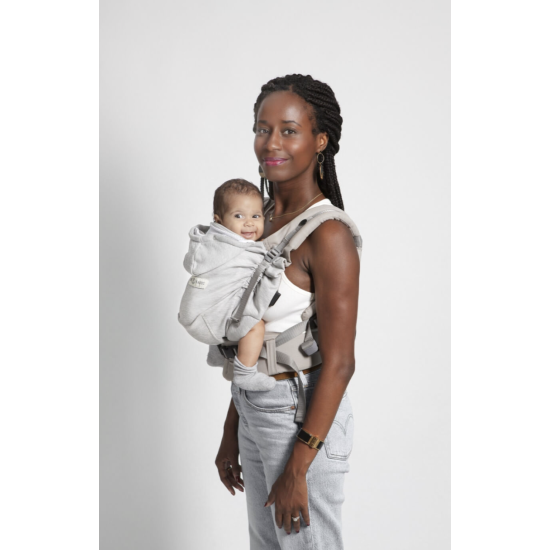 Porte-bébé Hoodiecarrier 2 - Gris athlétique - Love Radius