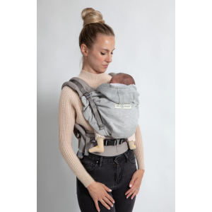 Porte-bébé Hoodiecarrier 2 - Gris athlétique - Love Radius