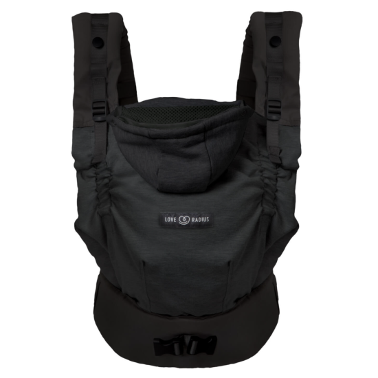 Porte-bébé Hoodiecarrier 2 Black Forest - Love Radius