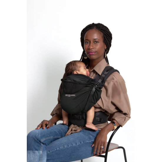 Porte-bébé Hoodiecarrier 2 Black Forest - Love Radius