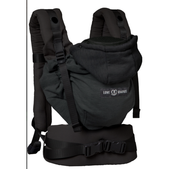 Porte-bébé Hoodiecarrier 2 Black Forest - Love Radius