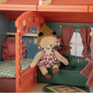 Roulotte en bois - Les Minouchkas - Moulin Roty