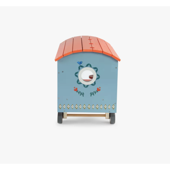 Roulotte en bois - Les Minouchkas - Moulin Roty