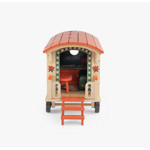 Roulotte en bois - Les Minouchkas - Moulin Roty