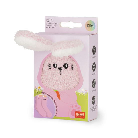 Chaussettes antidérapantes enfant Lapin | Legami