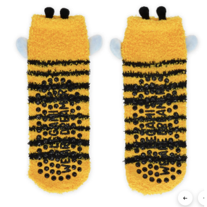 Chaussettes antidérapantes enfant Abeille| Legami
