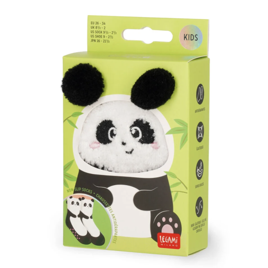 Chaussettes antidérapantes enfant Panda - Legami