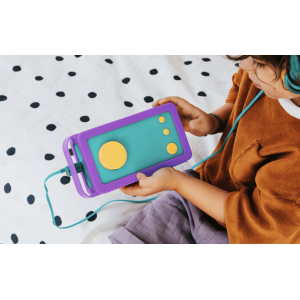 Coque de protection silicone pour Fabrique à histoires - Violette - Lunii