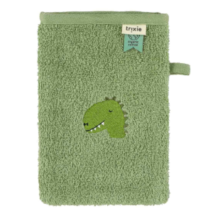 Lot de 2 gants de toilette - Aura Dino - Trixie