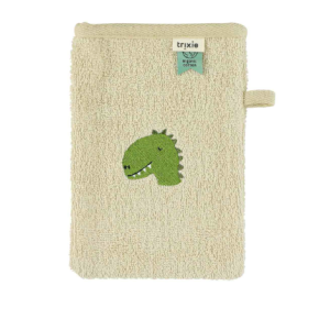 Lot de 2 gants de toilette - Aura Dino - Trixie