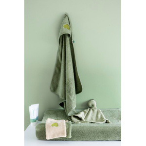 Lot de 2 gants de toilette - Aura Dino - Trixie