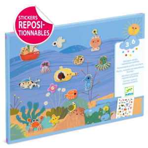 Stickers épais repositionnables Summertime - Djeco
