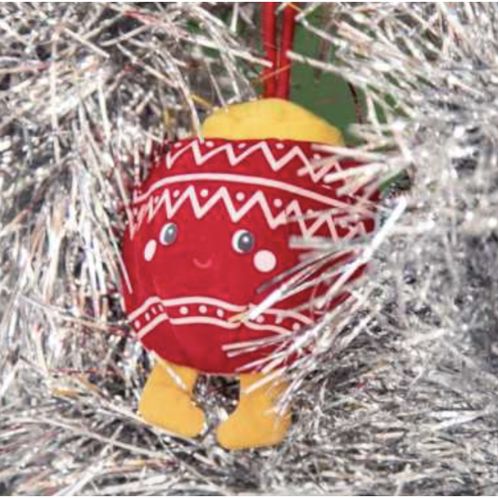 Bibbi lutin et boule de Noël réversible - Lilliputiens