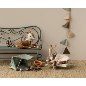Peluche Cosi Bambi - Ruban menthe - Maileg