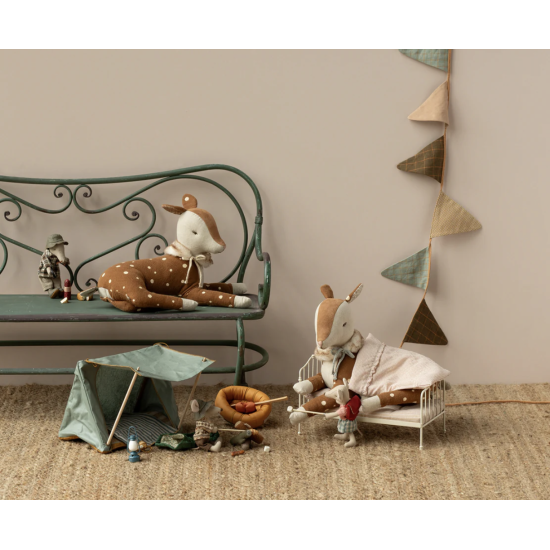 Peluche Cosi Bambi - Ruban menthe - Maileg