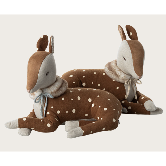 Peluche Cosi Bambi - Ruban menthe - Maileg