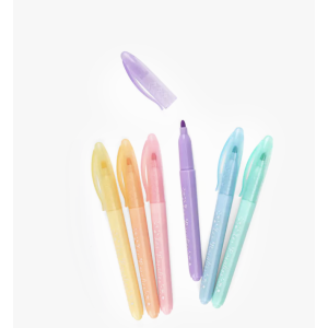 6 feutres pastel - Les Rosalies - Moulin Roty