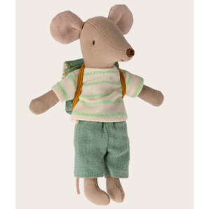 Souris avec sac à dos - Grand frère - Maileg