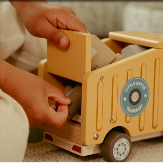 Camion benne en bois - Little Dutch