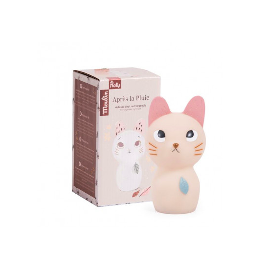 Veilleuse chat - Après la pluie - Moulin Roty