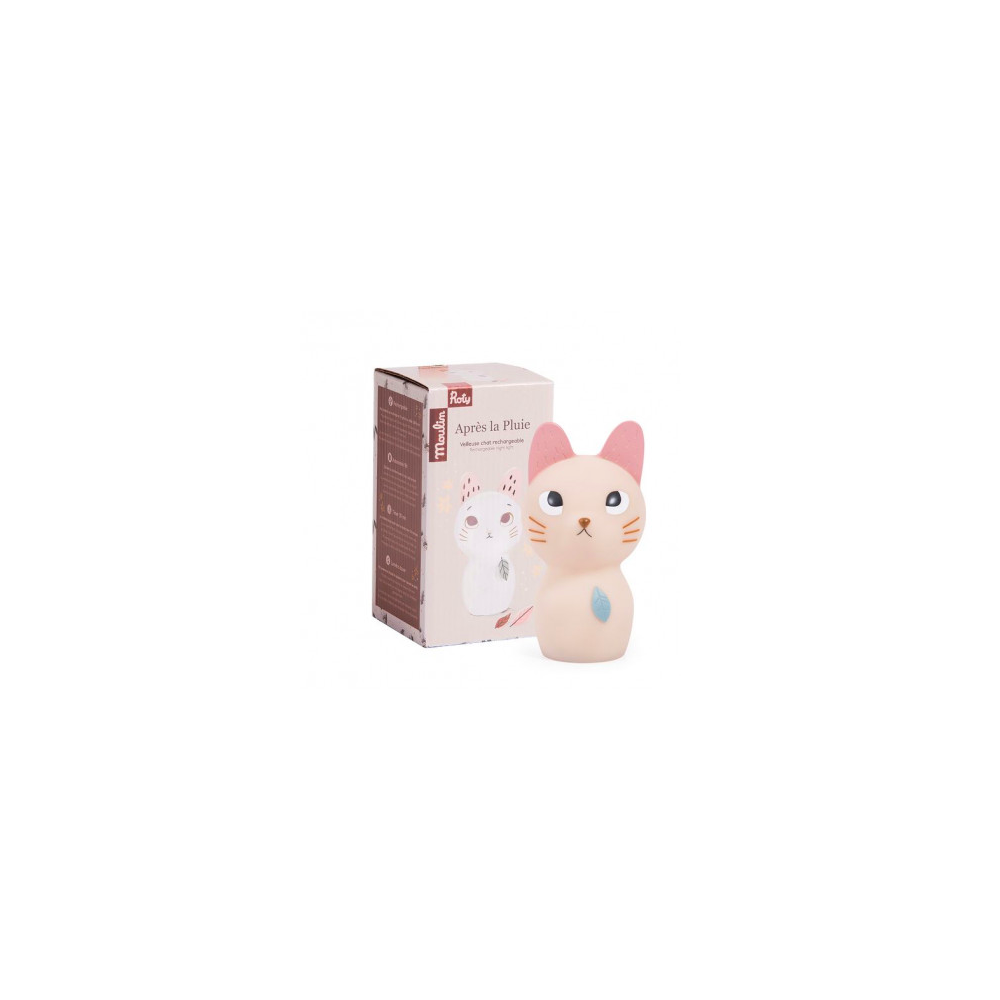 Veilleuse chat - Après la pluie - Moulin Roty