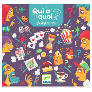 Jeu de société - Qui a quoi ? - Djeco