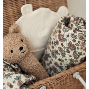 Langes gaze de coton X3 - Retro Flowers 70X70 - Jollein