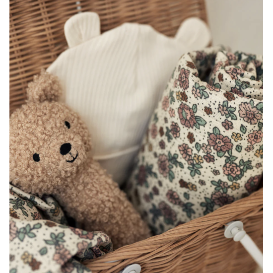Langes gaze de coton X3 - Retro Flowers 70X70 - Jollein