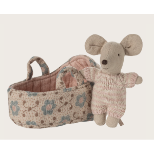Bébé souris dans son couffin - Maileg