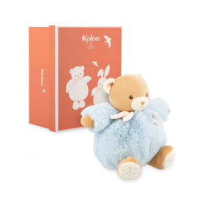 Ours en peluche - Patapouf bleu - 17 cm - Kaloo