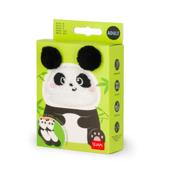 Chaussettes antidérapantes Adulte - Panda - Legami