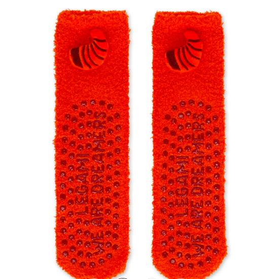 Chaussettes antidérapantes Adulte - Panda Roux - Legami