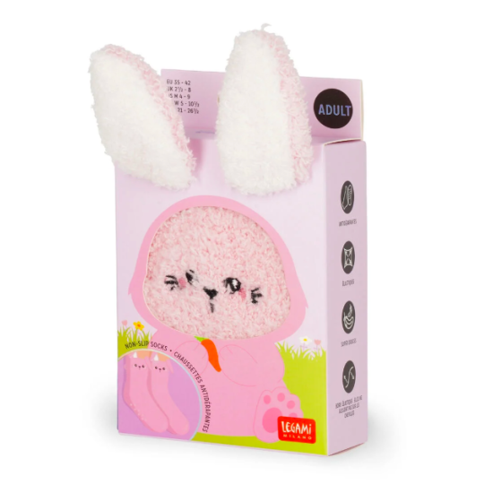 Chaussettes antidérapantes Lapin - Legami
