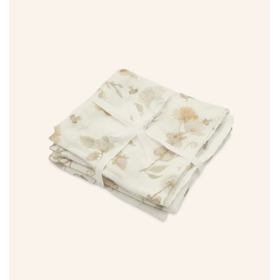 Langes en gaze de coton x2 - Dreamy Mouse - Jollein