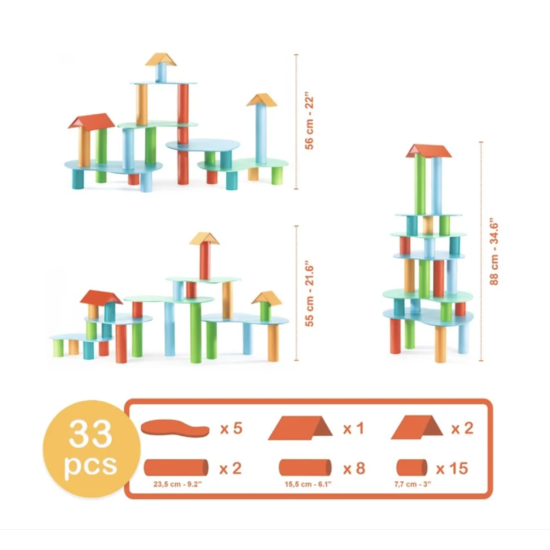 Jeu de construction Tubulo - Djeco