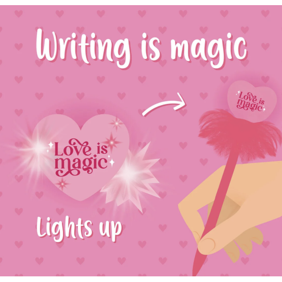 Stylo lumineux coeur - Legami