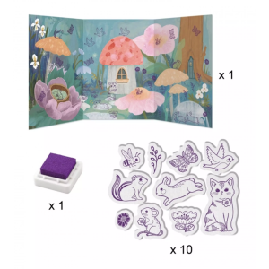 Coffret Fluffy Box multi activités créatives - Djeco