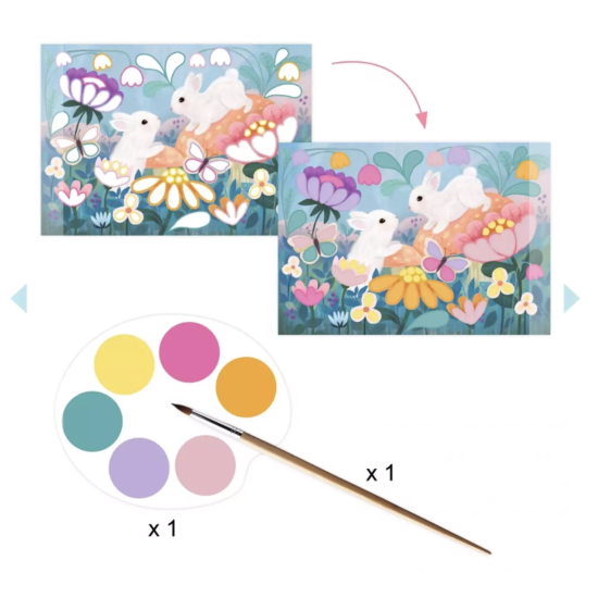 Coffret Fluffy Box multi activités créatives - Djeco