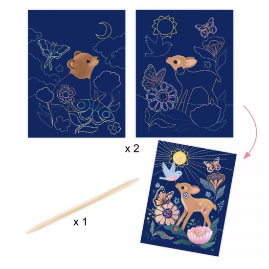 Coffret Fluffy Box multi activités créatives - Djeco